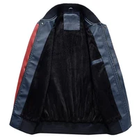 Men’s Embroidered Baseball Jacket | Slim Fit PU Leather College Pilot Coat | Luxury Fleece Casaco Masculino - Image 2