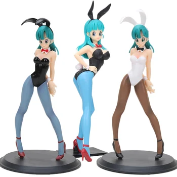 

4styles 20cm dragon ball z Bulma Bunny Girl Deluxe Figure PVC action figure toy