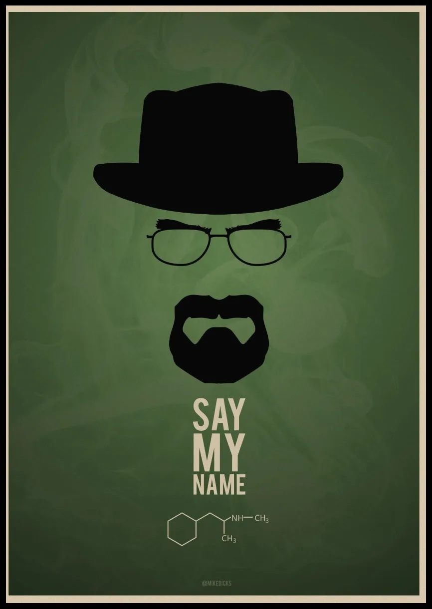 Ретро плакат Breaking Bad крафт бумага винтажный Американский постер для фильмов бар