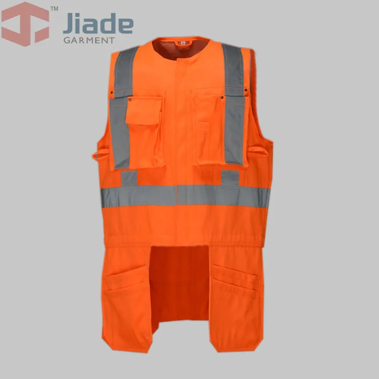 

Jiade tooling vest multi-pocket vest functionality vest tooling vest