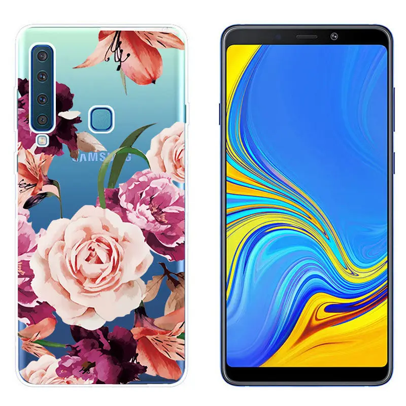 Arvin Silicone Cover for Samsung Galaxy A9 2018 Smart Back Phone Cover for A5 A7 A6 A8 Plus Soft TPU A750 A6 A8 2018 A520 Fundas (13)