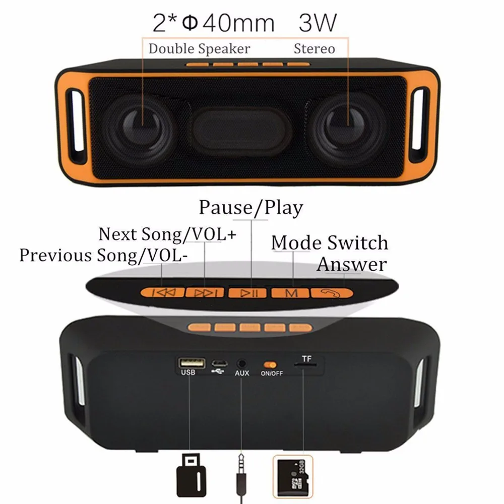 speaker sc208
