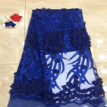 

MadisonAfrican Lace Fabric 2019 High Quality Lace Onion French Net Embroidery Tulle Lace Fabric For Nigerian Wedding Party Dress