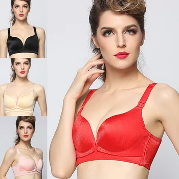 

New Maternity Nursing Bras Wireless Front Open Clip Breathable Elastic Body Shaper Bra
