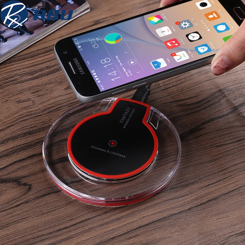 Micro USB Беспроводной Ци Зарядное Устройство Зарядки Pad Приемник Kit эмитент-Адаптер