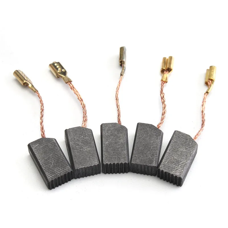 

20pcs/Set Motor Carbon Brushes 13.6 x 7.8 x 6.1mm Wire Leads Generator For Dewalt 100mm Angle Grinder Electric Motor Replacement