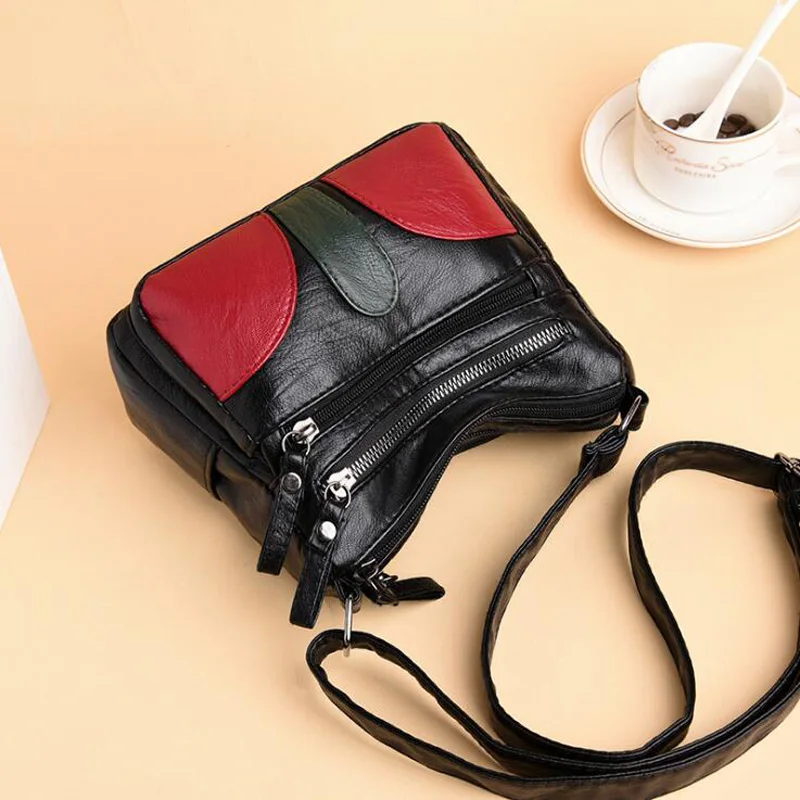 High Quality Soft Leather Women Bag PU Fashion Handbag Large Capacity Shoulder Bags Designer Female Crossbody Bags