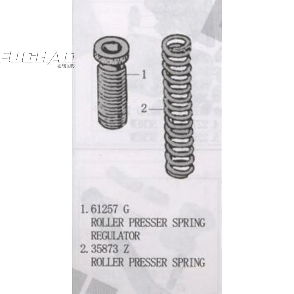 

61257 G ROLLER PRESSER SPRING sewing machine parts