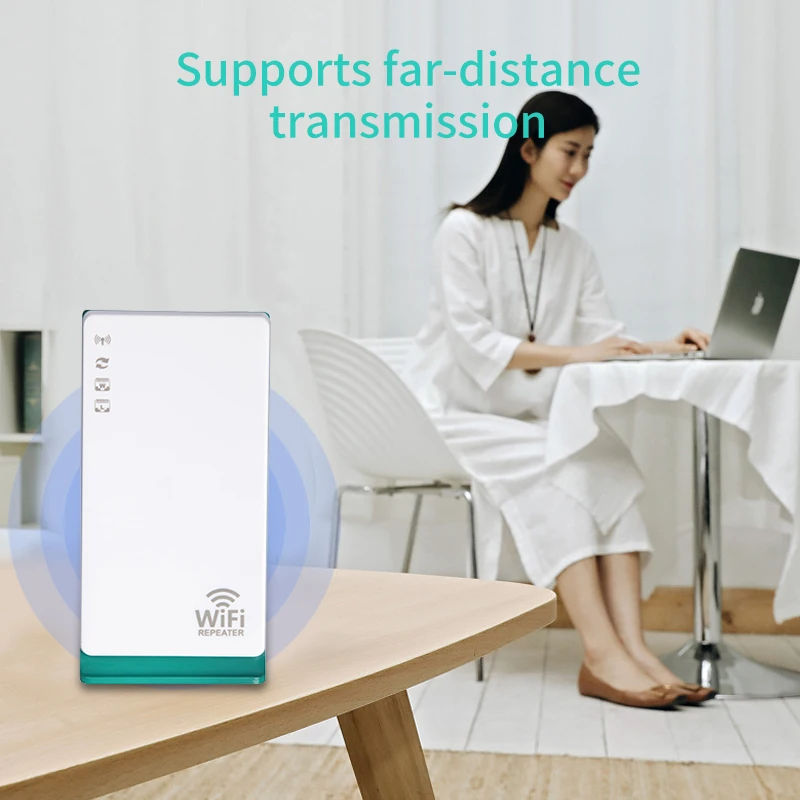 Беспроводной мини ретранслятор Cioswi высокоскоростной Wi Fi репитер 300 Мбит/с роутер