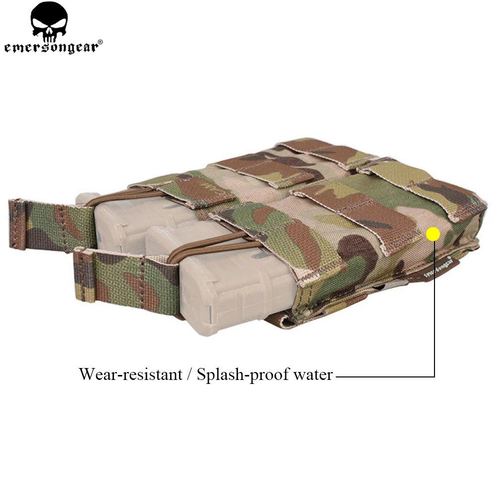 EMERSONGEAR двойная открытая верхняя 5 56 Магнитная сумка тактическая модульная Сумка