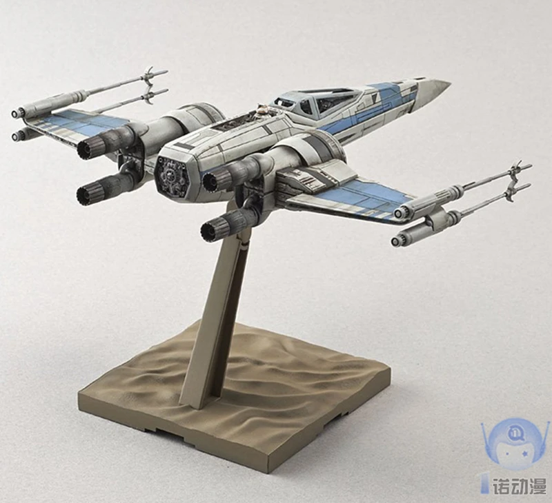 Оригинальная Bandai 02289 Звездные войны модель 1/72 X-Wing X-wing fighter Rebel style ПВХ фигурка модель куклы игрушки Фигурки