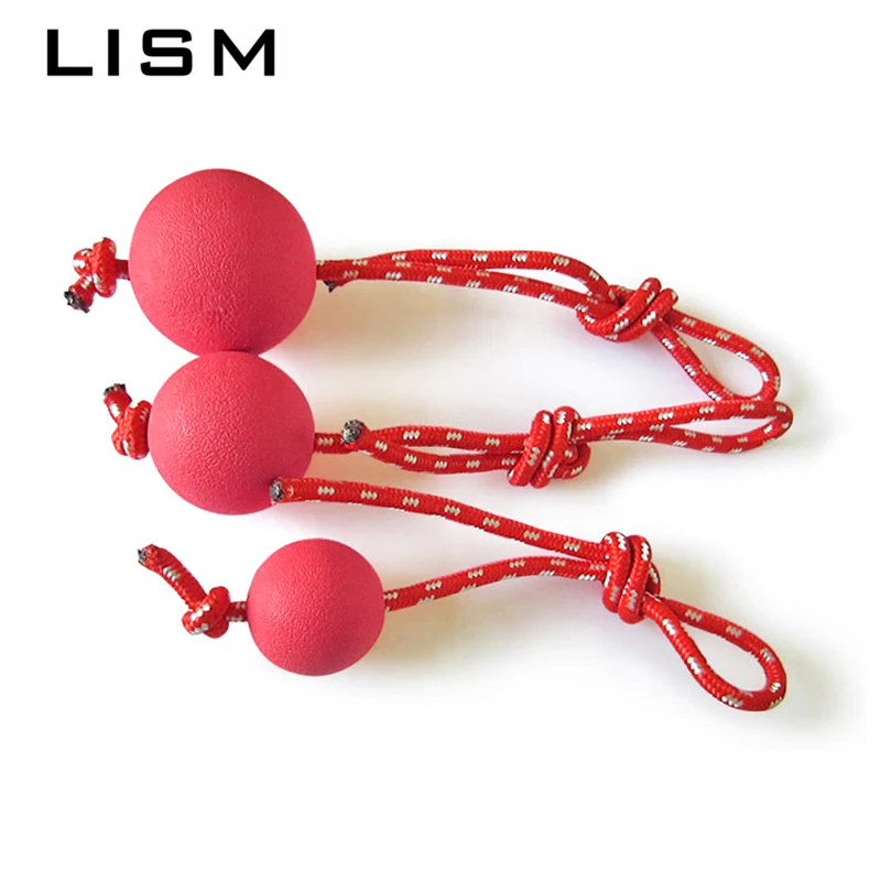 

Original Super Toughness Toys for Pets Dogs Molar Bite Resistant Training Chew Toy Non-toxic Solid Natural Rubber Bouncing Ball