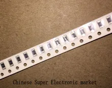 100 pces 1206 0r, 0 ohm 5% smd resistor