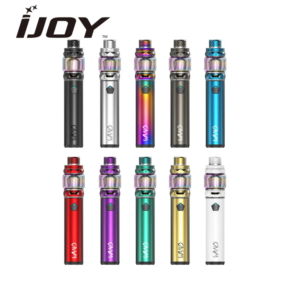 

100W IJOY Wand Starter Kit with 5.5ml Diamond Tank & 2600mAh IJOY WAND MOD & IWEPAL Control Chip Electronic Cigarette vape kit