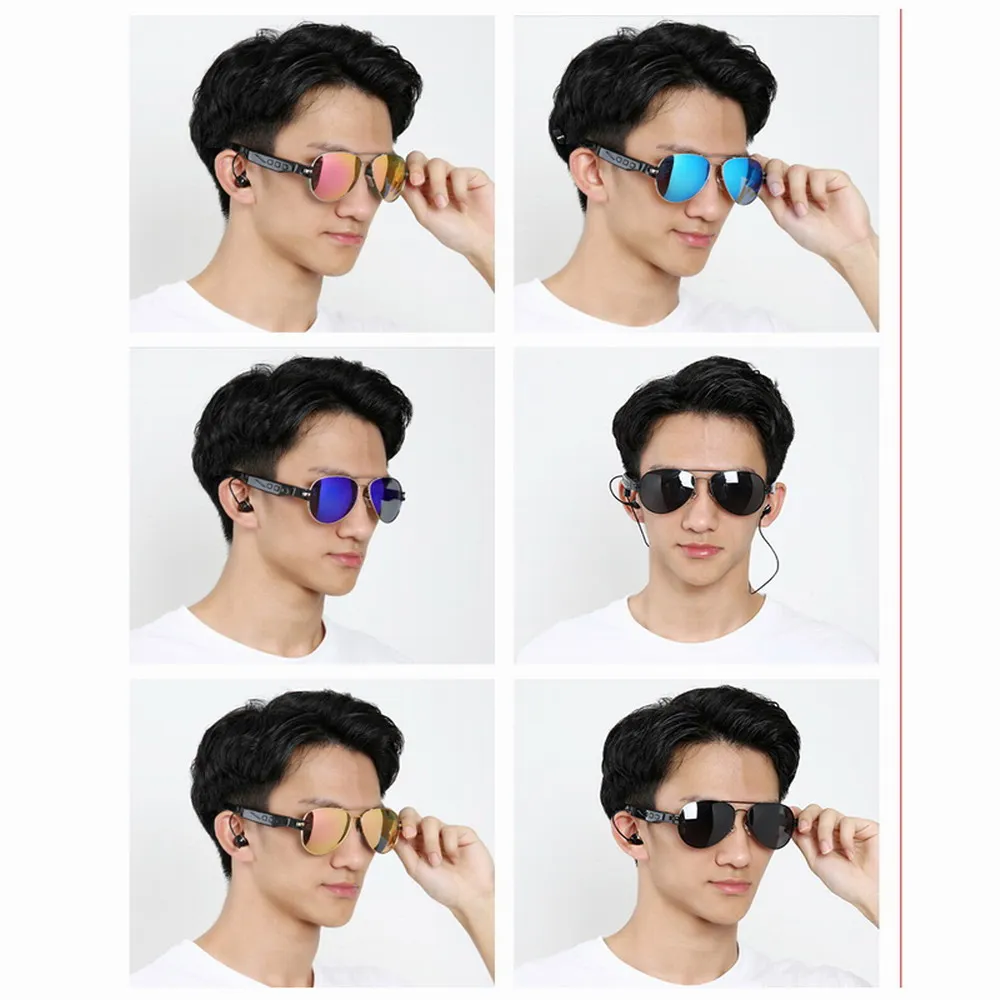 Модные солнцезащитные очки с Беспроводной Bluetooth наушники спортивные наушники Солнцезащитные очки для верховой езды очки Handsfree для Blackview A60 A20 A30
