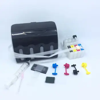 

YOTAT BK\Y\M\C CISS ink cartridge T1631 - 4 for Epson WorkForce WF-2510 WF-2520NF WF-2530WF WF-2540 WF-2010W WF-2630WF