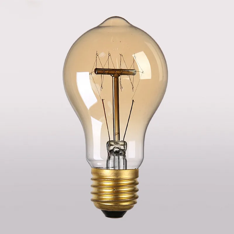 A60 лампа Эдисона Luminaria Ретро бомбилья промышленная винтажная AC110 ~ 220V 40W E27 Декор