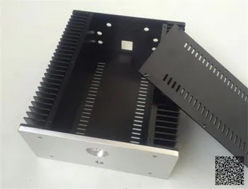 

2612 Full aluminum small Class A amplifier chassis case good radiating 260mm*120mm*311mm
