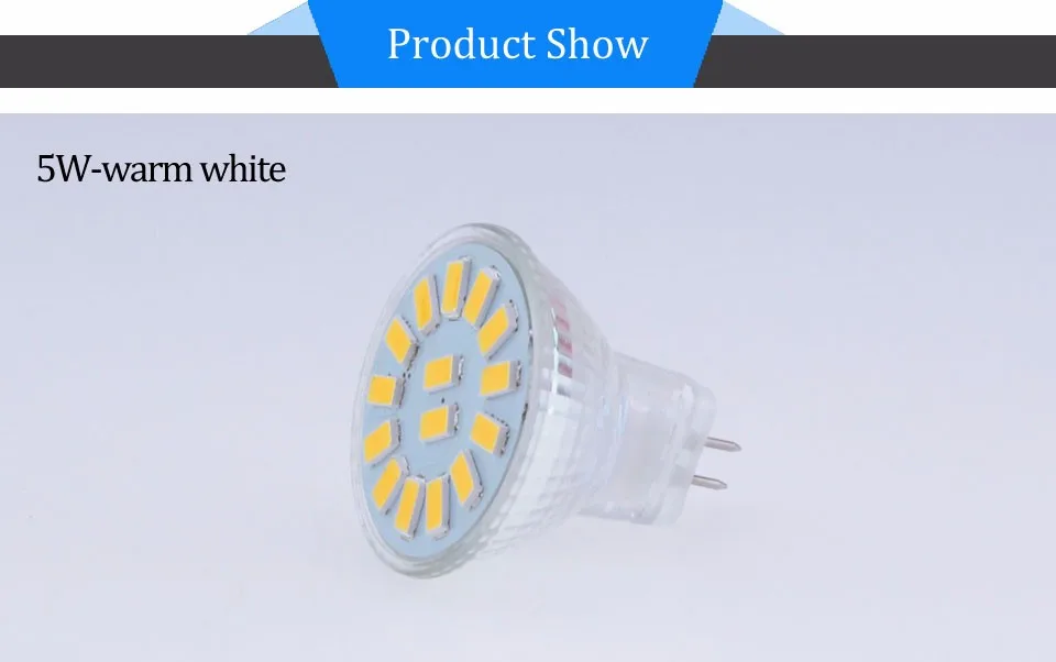 6 шт./лот MR11 5730SMD 15led 5 Вт Точечный светильник, лампочка GU4 AC/DC 12 V-24 v Стекло тела Led Lampada для домашнего украшения