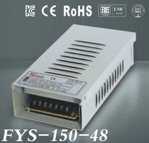 

Rain-Proof LED switch power supply Output DC 48V 4.2A 150W power adapter LED switch power supply LED driver (FYS-150-48)