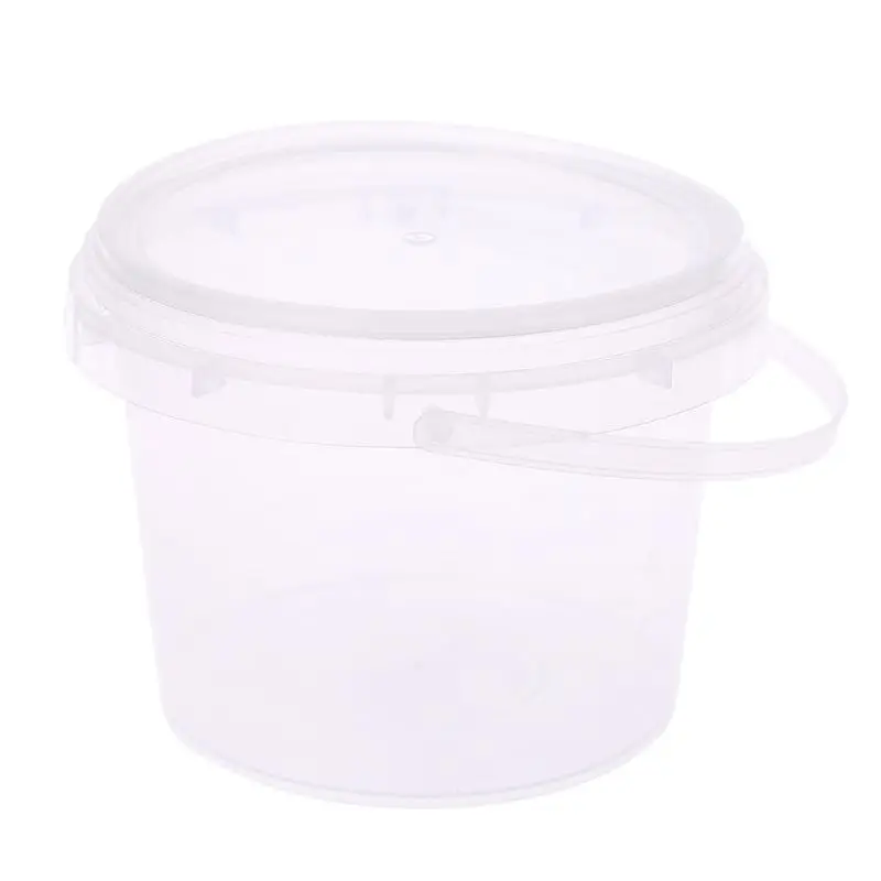 

Portable Slime Storage Container Barrel Foam Ball Organizer For Light Clay Foam Slime Mud 0.5L