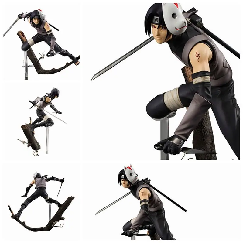 

New Arrival 20cm Anime Naruto Action Figure PVC Uchiha Itachi Collection Model Toys Fans Children Christmas Gift Naruto Figure