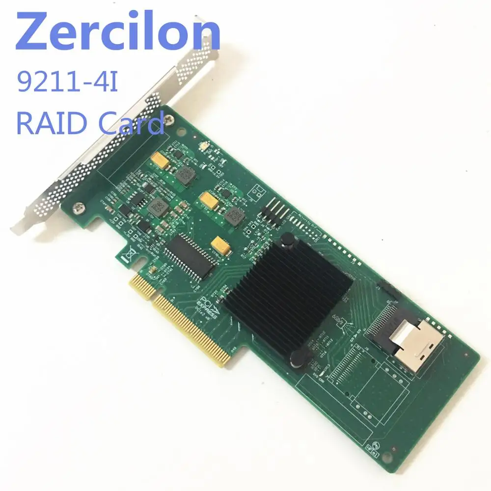 OEM LSI 9211-4i PCI-E 4 Порты 6Gbs SAS SATA HBA RAID контроллер карты