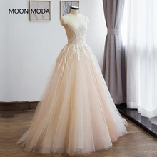 Vestidos de noiva Бохо Кружева Русалка свадебное платье невесты платье простое свадебное бальное платье настоящая фотография роскошное платье цвета шампанского