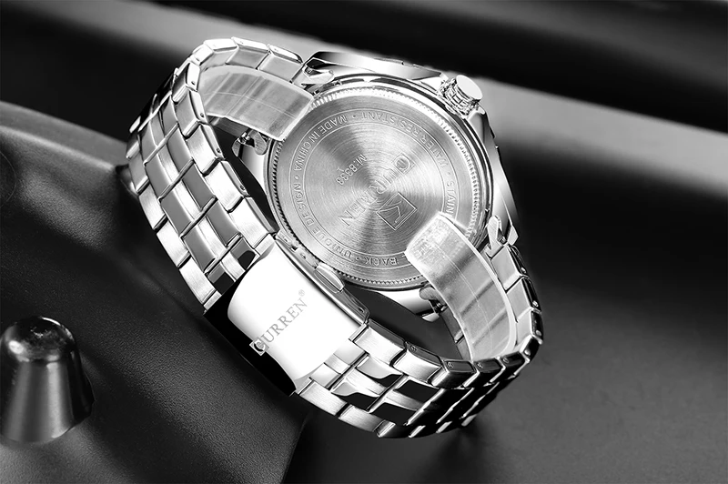 Curren Мужские часы Топ бренд Роскошные креативные водонепроницаемые золотые мужские наручные часы из нержавеющей стали бизнес золотые мужские часы