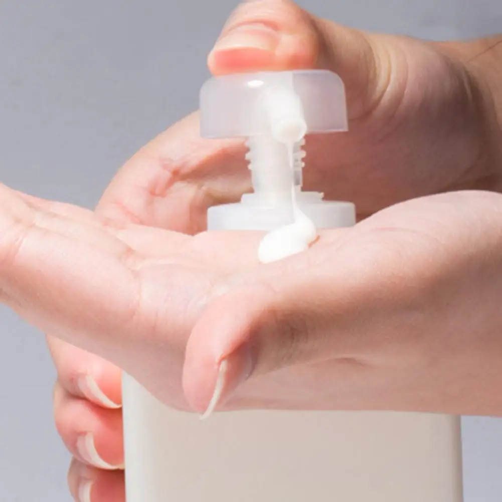 

Portable Body Lotion Shampoo Cream Press Pump Empty Bottle Reusable Dispenser