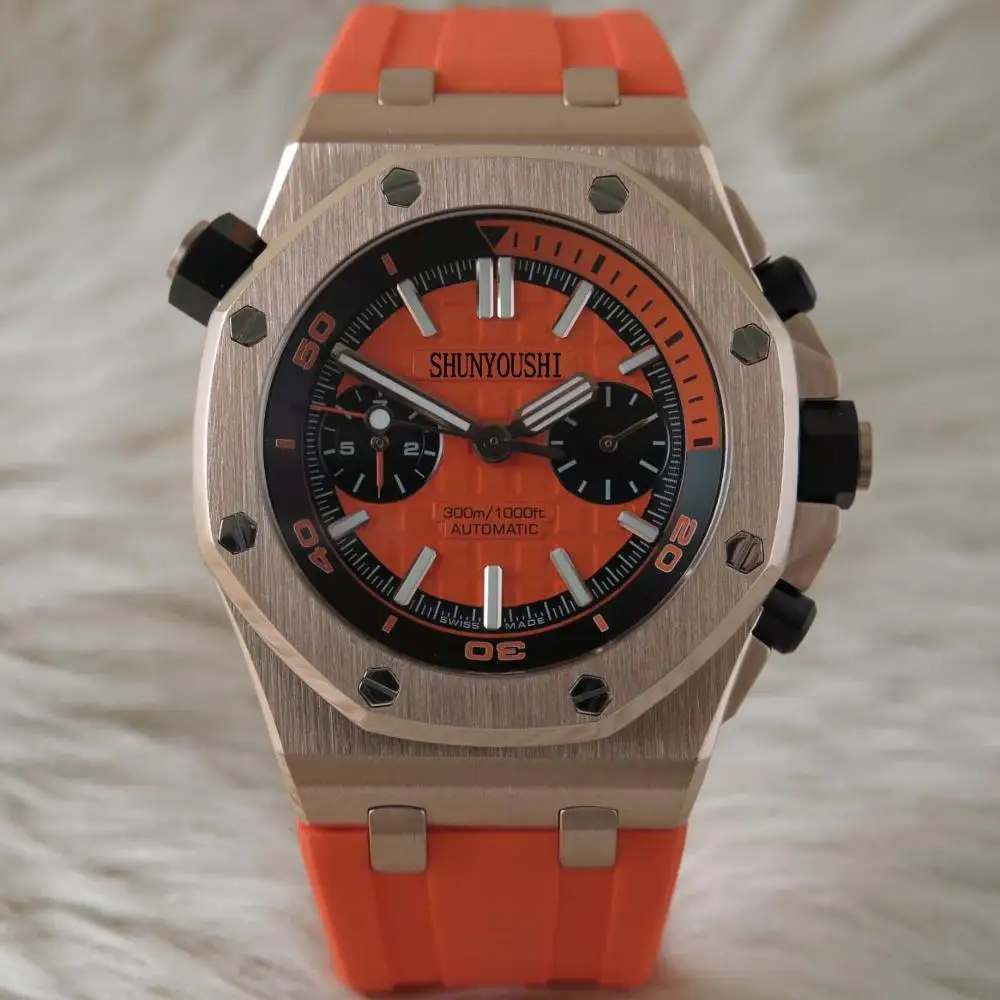 

WG05282 Mens Watches Top Brand Runway Luxury European Design Automatic Mechanical Watch