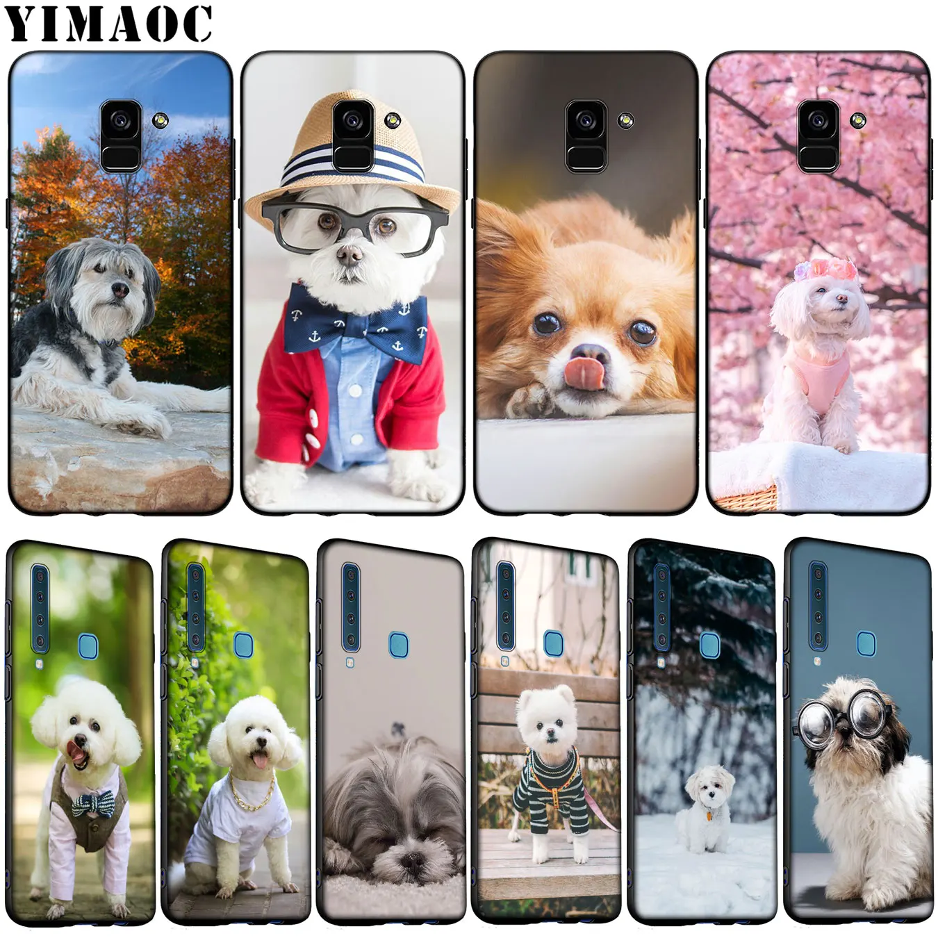 Мягкий силиконовый чехол для телефона YIMAOC с изображением Померанской собаки Samsung