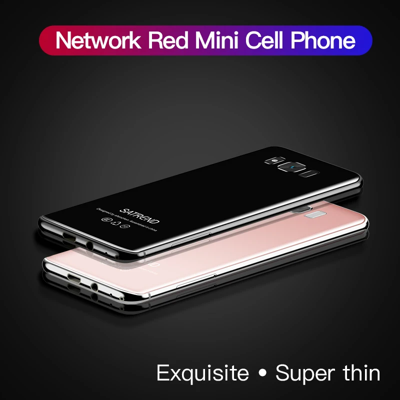 S10 ультра тонкий мобильный телефон роскошный дизайн сенсорный ключ Bluetooth Dialer анти-потеря FM Mp3 Две sim-карты GSM мини мобильный телефон