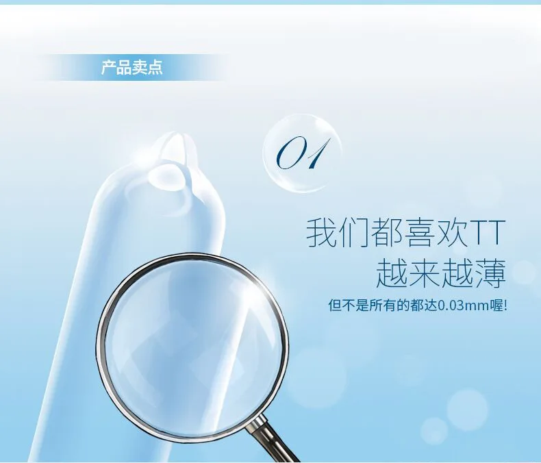 ELASUN New packing Original Elasun 12 PCS/Box 0.03 mm Platinum Ultra-thin Condom Ultra Thin Condom 8
