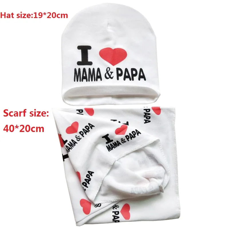 baby hat scarf set