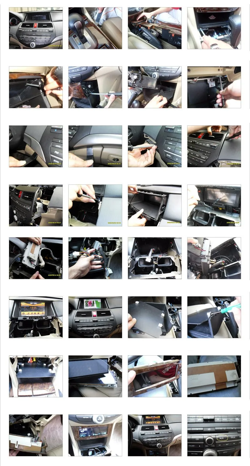 Perfect 8 inch Android 7.1 Capacitance Touch Screen Car Media Player for Honda Accord (2008-2012) GPS Navigation Bluetooth 8