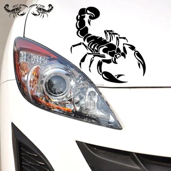 

2 x Car styling Creative Car Sticker Vivid Scorpions Car Head Whole Body Decal Car Covers