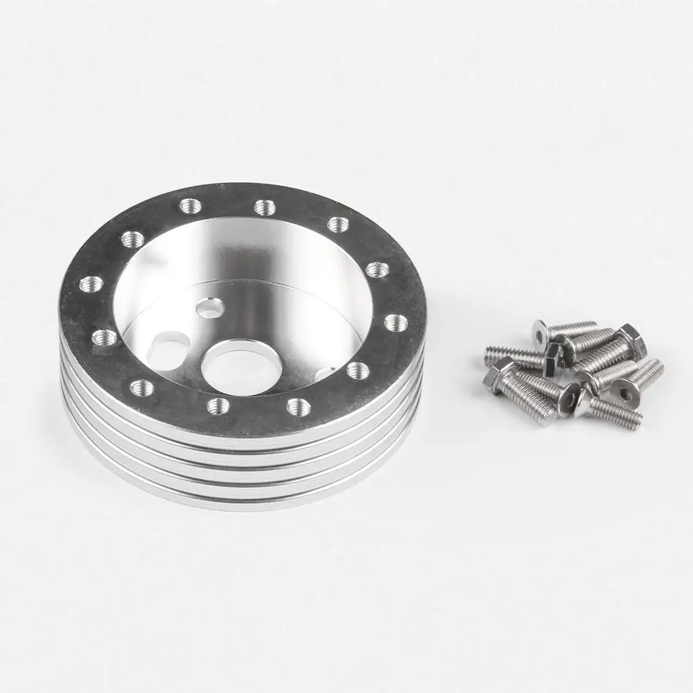 

None 0.5"1" Hub for 6 Hole Steering Wheel to 3 Hole Adapter Boss Kit Steering Wheel Pad high strength corrosion-resistant