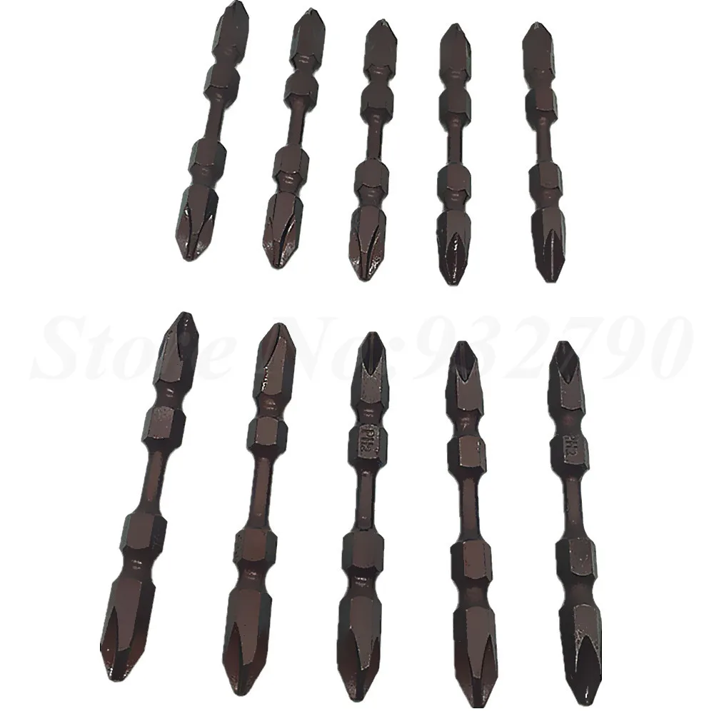 Buy 10pcs Screwdriver Bits Ph2 Double Ended 65mm 1/4