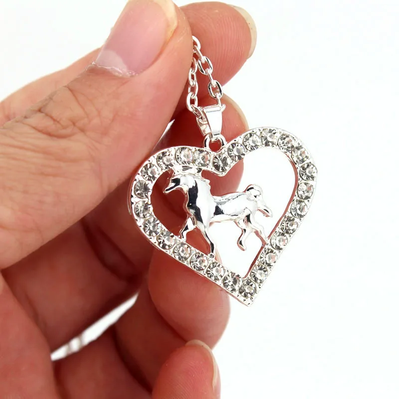Ожерелье с подвеской в виде лошади hzew|horse jewelry|horse pendanthorse pendant necklace |