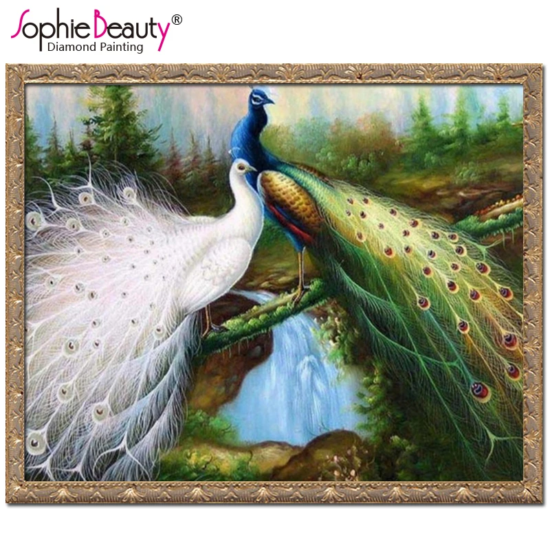 Animali Mosaico Fai Da Te Pittura Diamante Di Cristallo Pavone Bianco 3d Punto Croce Decorativo Diamante Pieno Ricamo Di Strass Quadrato Painting Living Room Walls Rhinestone Iphone 3g Coversrhinestone Costume Aliexpress