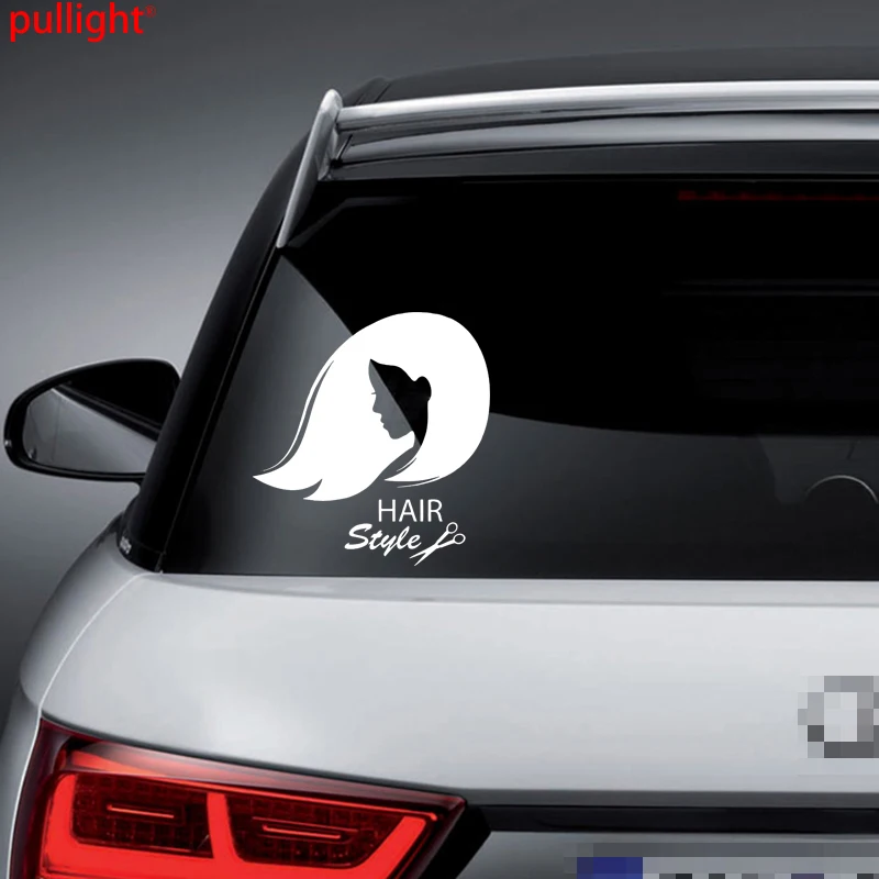 Classic Creative Hair Girl Stylist Beauty Tanning Salon Car Truck Window Vinyl Decal Sticker Classic Creative Hair Girl Stylist Beauty Tanning Salon Car Truck Window Vinyl Decal Sticker