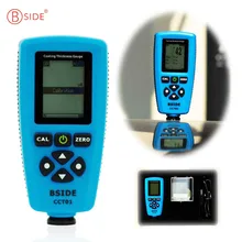 Me012 CCT01 Авто Высокая точность um Цифровой автомобиль краски покрытие толщиномер автомобильная краска тестер