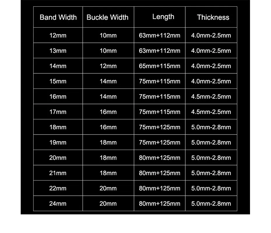Часы utai B02, черные Ремешки для наручных часов, кожаный ремешок, ремешок для часов 18 мм, 20 мм, 22 мм, складная застежка, браслет, аксессуары для часов, браслеты