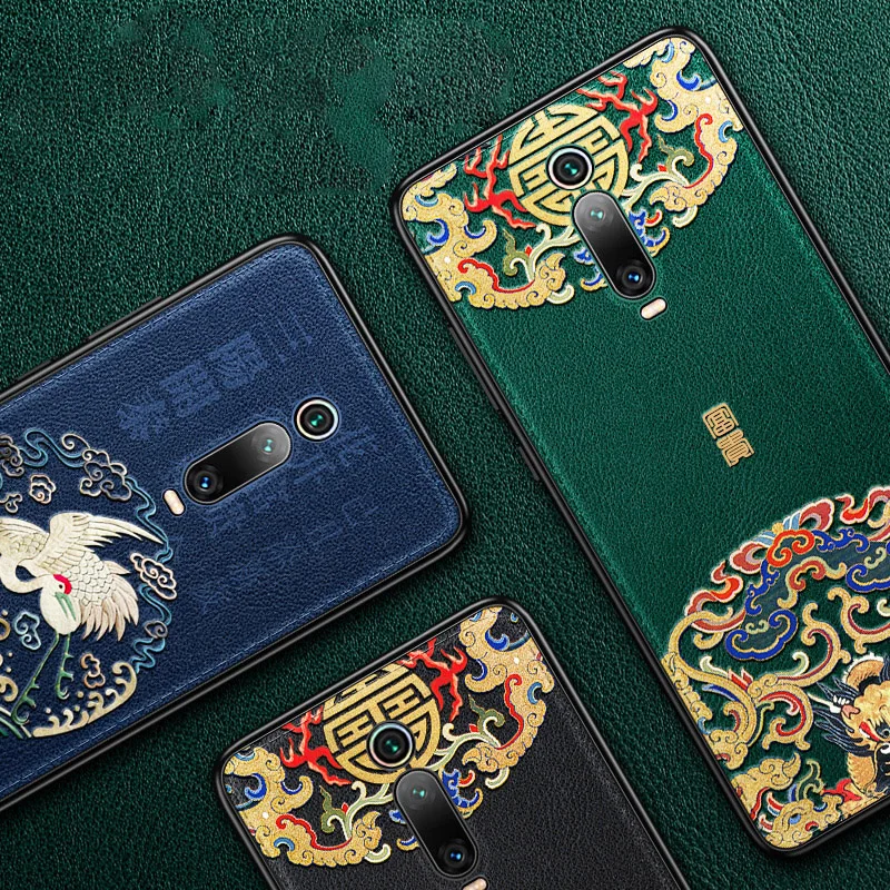 Задняя крышка из тисненой кожи для Xiaomi redmi k20/redmi k20 pro/Xiaomi Mi 9T Pro специальный чехол в