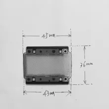 Бреющая сетка для зубных щеток Braun 3000(3600) из нержавеющей стали серии 3731 3732 3305 3310 3315 3615 5634 5635 5628 3710 3775 3770 5449 5447 3105