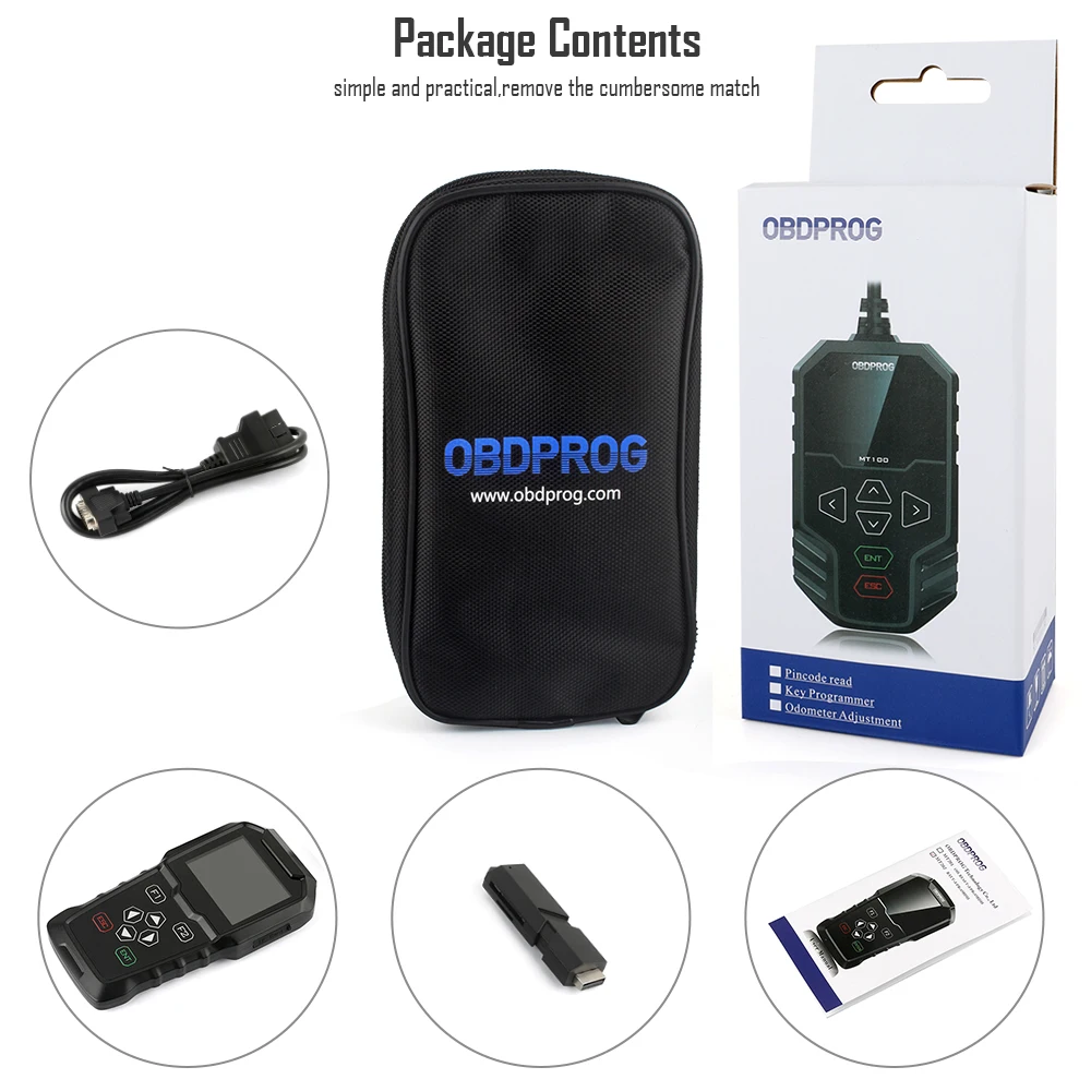 OBDPROG MT006 OBD2 персональное устройство программирования ключей иммобилайзер
