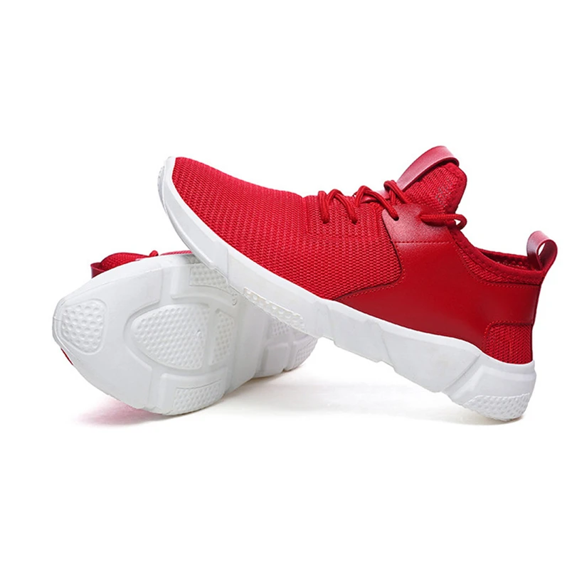Sneakers Men Knit Mesh Shoes Outdoor Fashion Breathable Fashion Straps Sports Running Casual Sneakers Solid Shoe #FS#4NV08 (3)