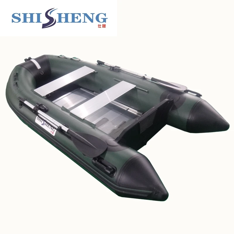 SHICHENG бренд высокого качества 0,9 мм ПВХ лодки/армия зеленый надувная лодка Сделано в Китае