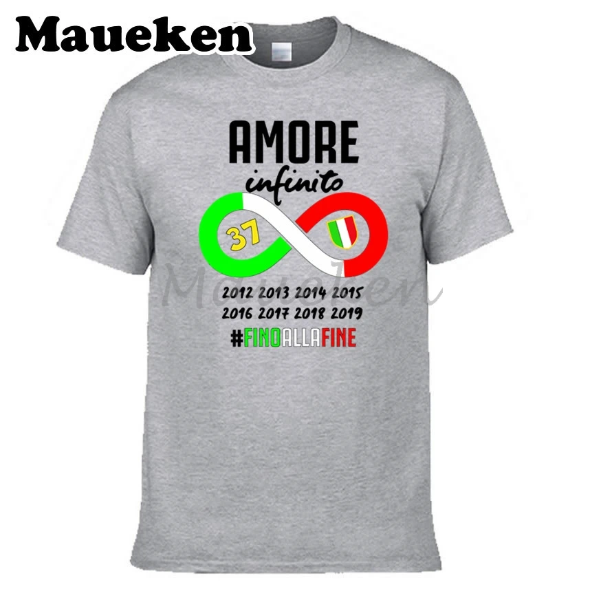 Мужская футболка с круглым вырезом FATTI I CAZZI TUOI итальянская 37 FINO ALLA W19040608|t shirt men|t